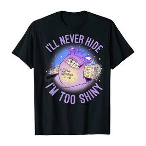 Disney Moana Tamatoa I'll Never Hide I'm Too Shiny Portrait T-Shirt